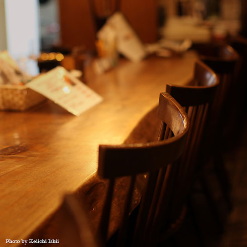 カウンターの写真